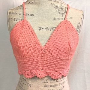 Cute Crochet Crop-top